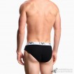 Quần lót nam EA Bold Monogram Stretch Cotton Brief 3-pack Black/Blue/White